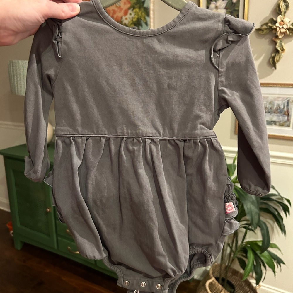 Ruffle Butts Charcoal Bubble